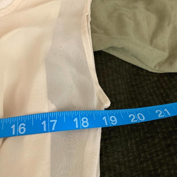 As You Wish Dress Womens Sz L Cream Beige Mini Sequins Sleeveless‎ Lined - Picture 7 of 10